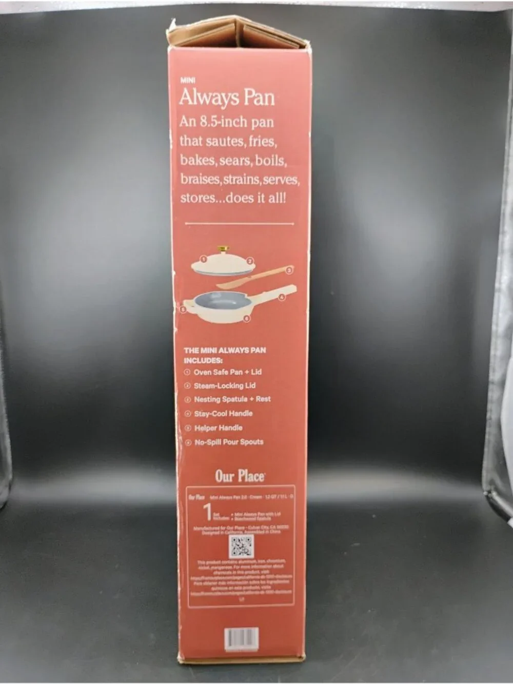 Our Place Mini Always Pan Limited Edition Gold Knob 3-Piece Set